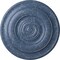 Ekena Millwork Niobe Ceiling Medallion (Fits Canopies up to 8 5/8"), Hnd-Painted Americana Crackle, 18"OD x 1 1/2"P CM18NIAMC - alternate 1